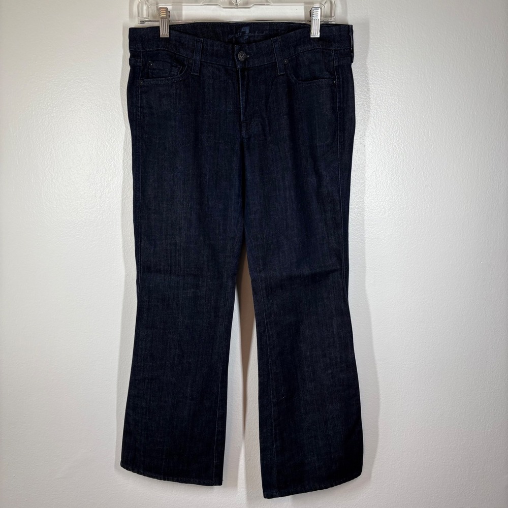 7 For All Mankind Women’s Boot Cut Jeans - Dark Indigo